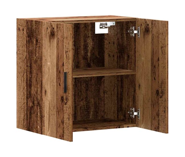 Vidaxl armario pared madera ingeniería envejecida 60x31x60 cm
