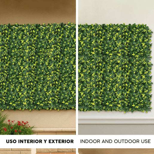 Well Home Jardim Vertical Artificial, Painel de Cerca Viva