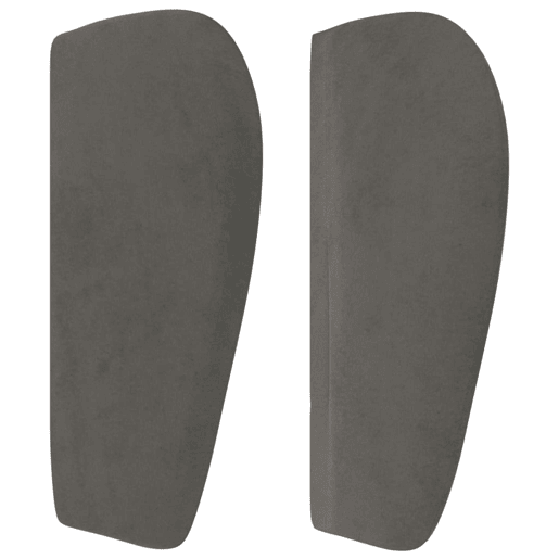 vidaXL Cabeceira de cama c abas veludo 103x23x7888cm cinzento-escuro vidaXL Cabeceira de cama c abas veludo 103x23x7888cm cinzento-escuro
