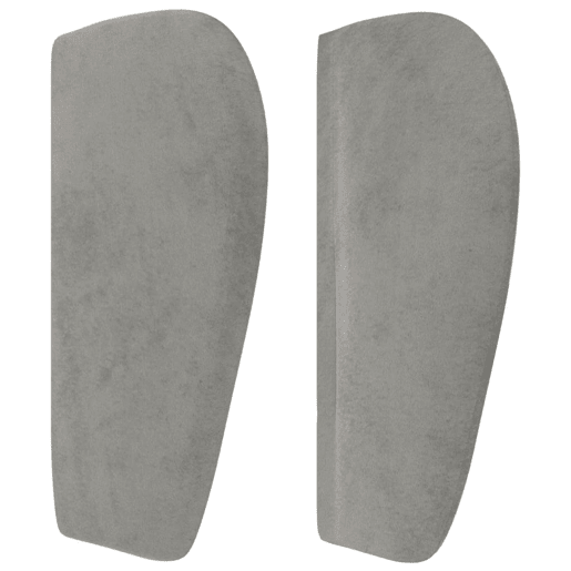 vidaXL Cabeceira de cama c abas veludo 183x23x7888 cm cinzento-claro vidaXL Cabeceira de cama c abas veludo 183x23x7888 cm cinzento-claro