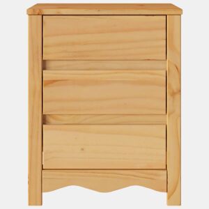 vidaXL Mesa de centro com gaveta Drammen Carvalho 45 x 35 x 56 cm