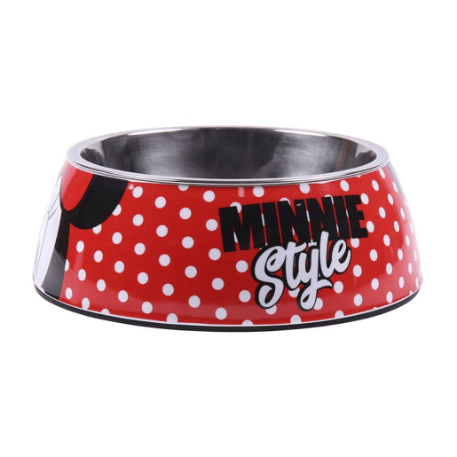 Comedouro para Cão Minnie Mouse Vermelho Melamina 180 ml