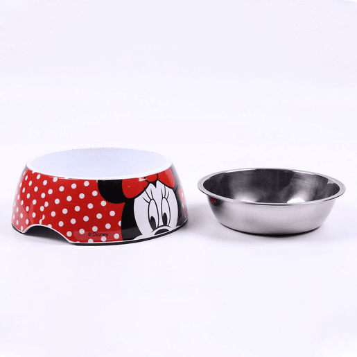 Comedouro para Cão Minnie Mouse Vermelho Melamina 180 ml