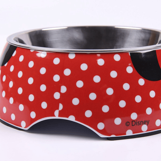 Comedouro para Cão Minnie Mouse Vermelho Melamina 180 ml