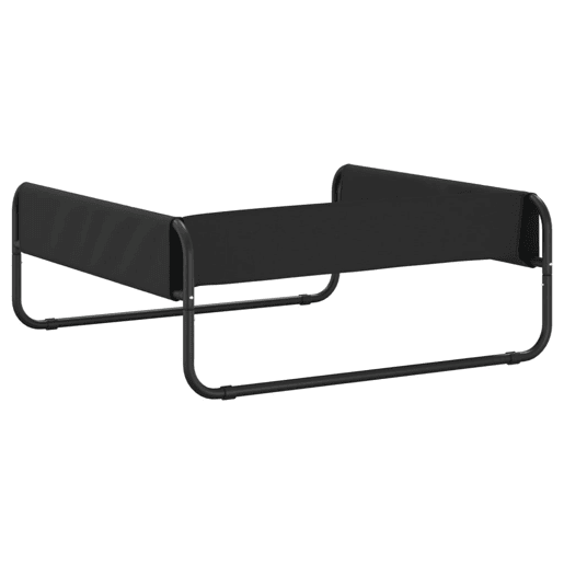 vidaXL Cama para cães elevada tecido oxford e aço antracite