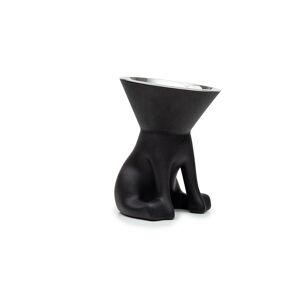 Comedouro para Cão United Pets Up Elisabeth Preto Aço inoxidável Polietileno 1 L