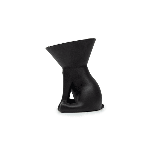 Comedouro para Cão United Pets Up Elisabeth Preto Aço inoxidável Polietileno 1 L