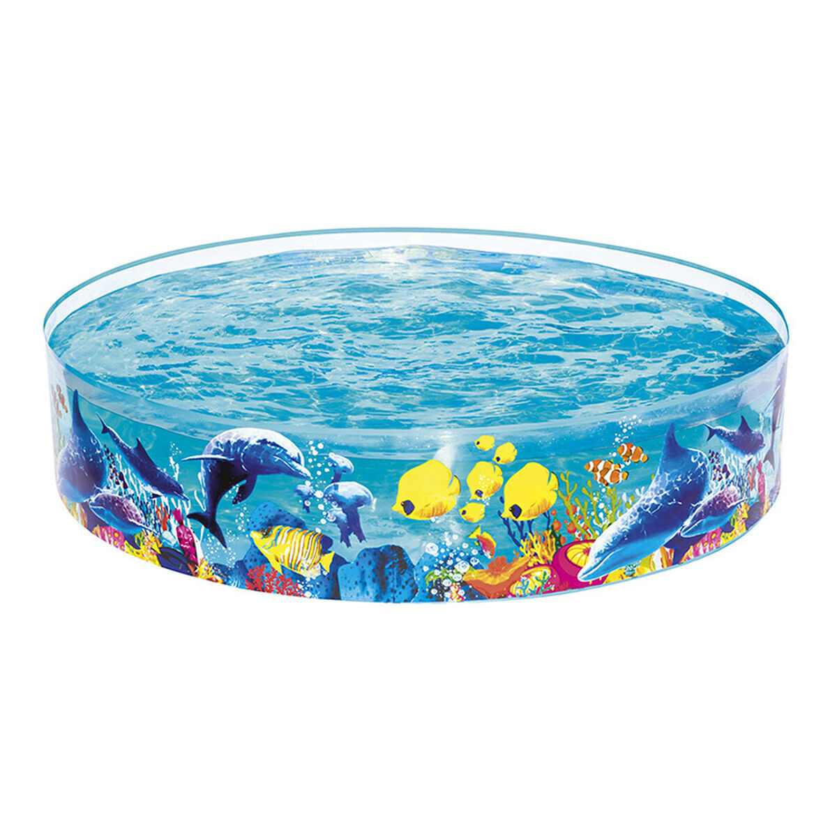 Bestway piscina rigida infantil pvc marina 183x38 cm +2 años jardin 55030
