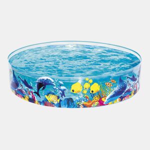Bestway Piscina Rígida Infantil PVC Marina 183x38 cm +2 Anos Jardim 55030