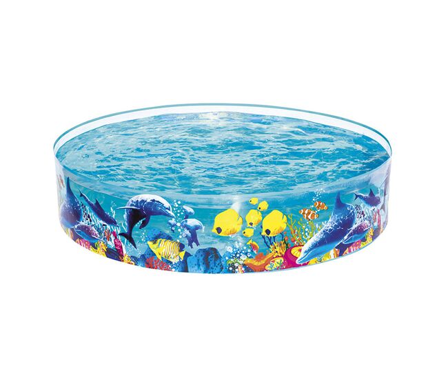 Bestway piscina rigida infantil pvc marina 183x38 cm +2 años jardin 55030