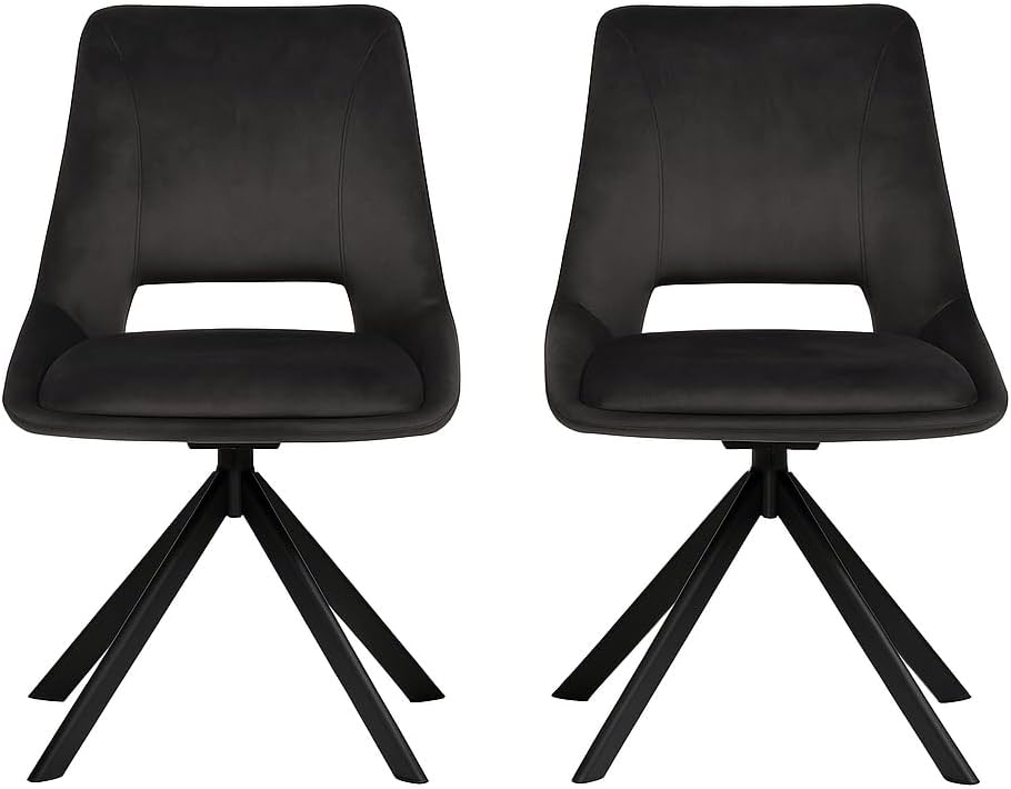 DUPI Sillón de Comedor CALPE Pack 2 Unidades Gris