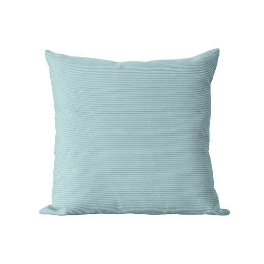 Almofada quadrada veludo turquesa 45x45 cm - DUNE Almofada quadrada veludo turquesa 45x45 cm - DUNE