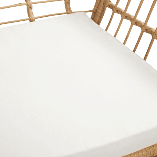 TIGA mobiliário de jardim conjunto em resina tecida 4 lugares - almofadas de creme