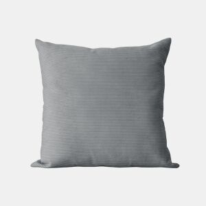 Almofada quadrada veludo cinza 45x45 cm - DUNE