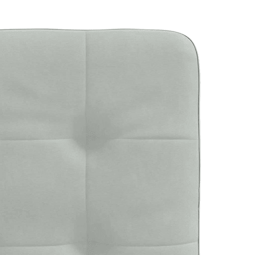 vidaXL Cadeiras de jantar 4 pcs veludo cinzento-claro