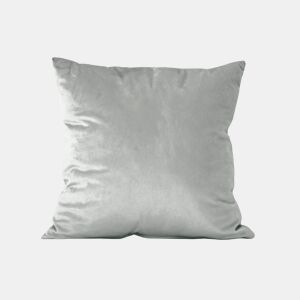 Almofada 45x45cm Nauru veludo | Azul Cizento Cru Verde