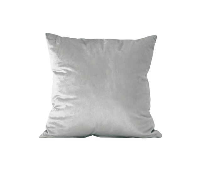 Cojín 45x45cm nauru terciopelo | azul gris crudo verde