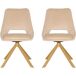 DUPI Sillón de Comedor CALPE Pack 2 Unidades DUPI Sillón de Comedor CALPE Pack 2 Unidades Beige