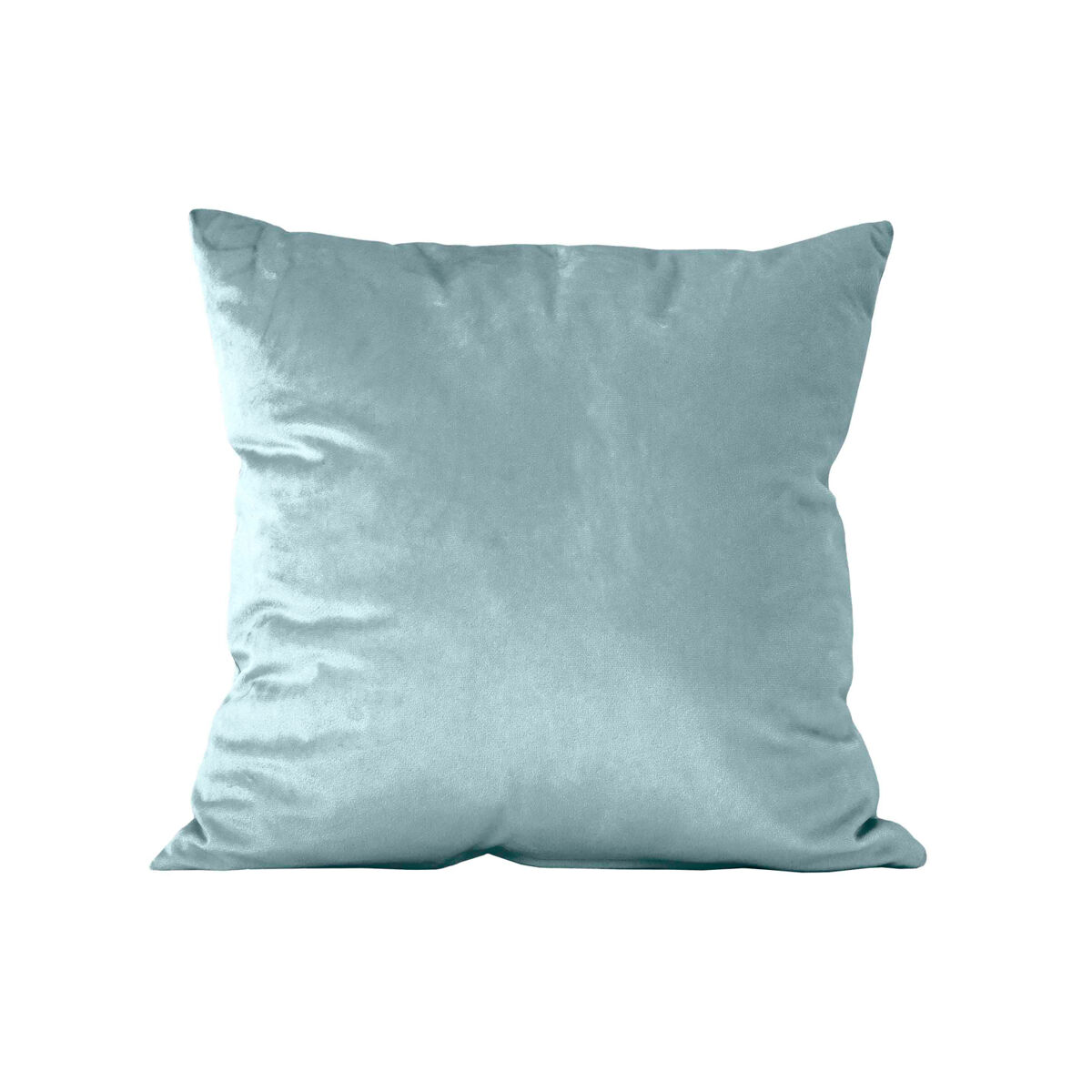 Cojín 45x45cm nauru terciopelo | azul gris crudo verde