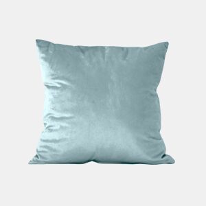 Almofada 45x45cm Nauru veludo | Azul Cizento Cru Verde