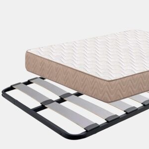 Pacote de descanso 160x190 cm com base de cama e colchão Platinum de baixo custo