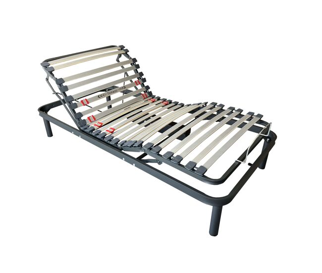 Cama articulada eléctrica 90x190 cm motor y somier (5 planos de articulación)