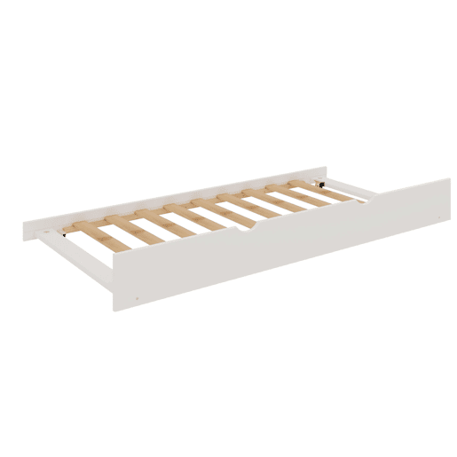 Gaveta inferior para beliche de coelho branco 189x24x94cm