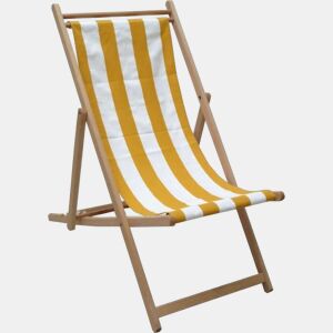 Ligstoel Jardin Prive Amarelo 101 x 56 x 96 cm