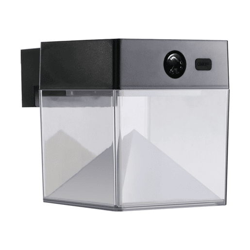 Luz de Parede EDM 31831 Preto Policarbonato ABS 4 W 500 lm Solar (3000 K) (5000 K) (4000 K)