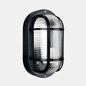 Luz de Parede EDM 34351 Tarragona Preto Plástico 40 W E27