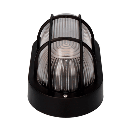Luz de Parede EDM 34351 Tarragona Preto Plástico 40 W E27