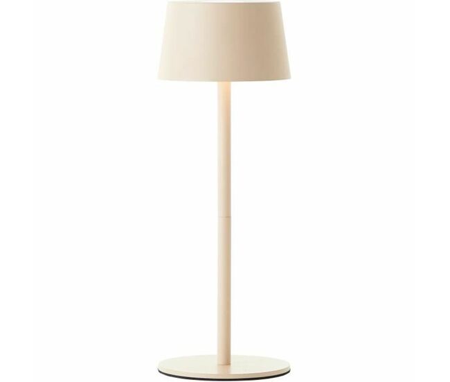 Lámpara de mesa brilliant beige