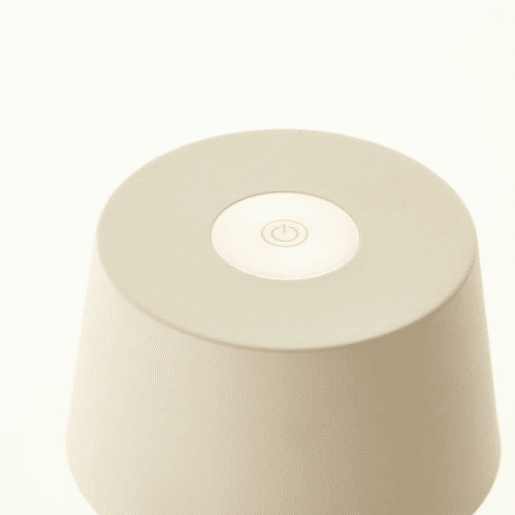 Lâmpada de mesa Brilliant Bege Lâmpada de mesa Brilliant Bege