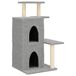 Árbol Para Gatos Árbol Para Gatos Gris Claro