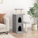 Árbol Para Gatos Árbol Para Gatos Gris Claro
