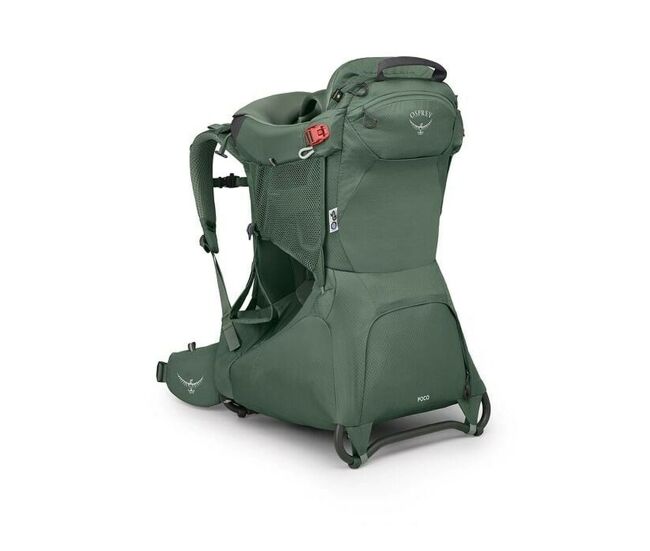 Mochila portabebé osprey poco child carrier tourist verde + 0 años (+ 0 años)