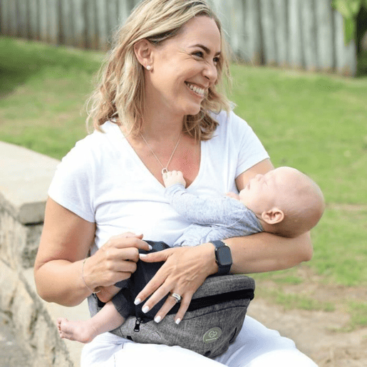 Mochila porta bebê Dreambaby Cinzento + 0 Meses