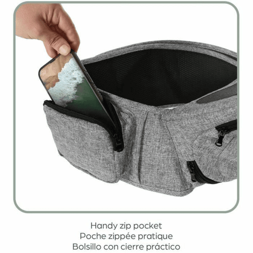 Mochila porta bebê Dreambaby Cinzento + 0 Meses