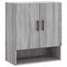 vidaXL Armário de parede 60x31x70 cm derivados madeira cinzento sonoma