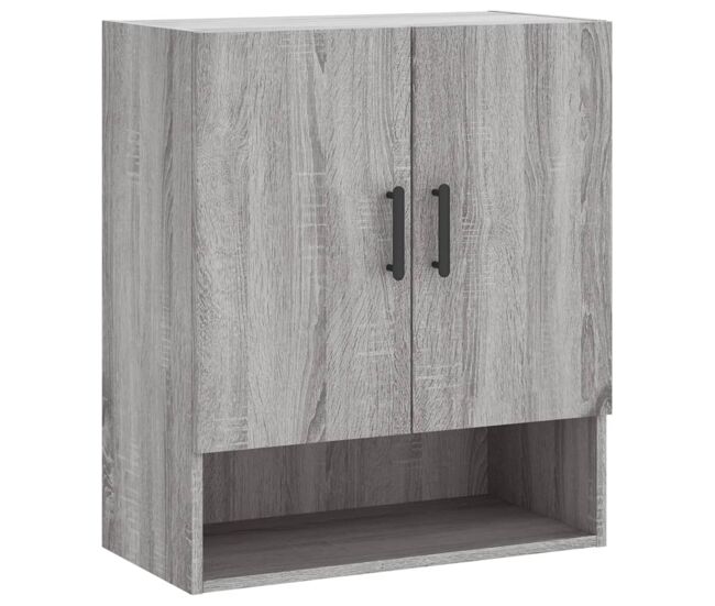 Vidaxl armario de pared madera de ingeniería gris sonoma 60x31x70 cm