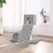 Árbol Para Gatos Árbol Para Gatos Gris Claro