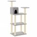 Árbol Para Gatos Árbol Para Gatos Gris Claro