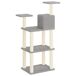 Árbol Para Gatos Árbol Para Gatos Gris Claro