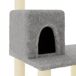 Árbol Para Gatos Árbol Para Gatos Gris Claro