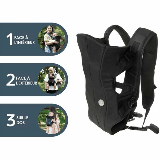 Mochila porta bebê Dreambaby Preto + 0 Meses