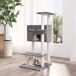 Árbol Para Gatos Árbol Para Gatos Gris Claro