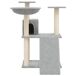 Árbol Para Gatos Árbol Para Gatos Gris Claro