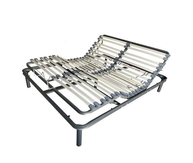 Cama articulada eléctrica 135x190 cm motor y somier (5 planos de articulación)
