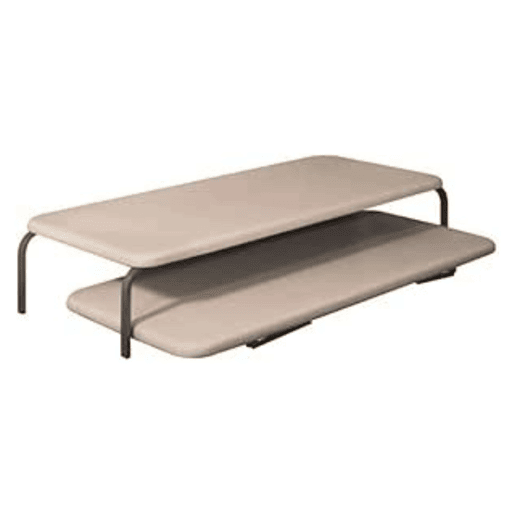 Pacote de cama canguru + 2 bases de cama estofadas