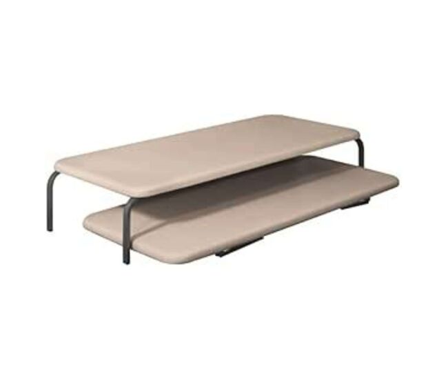 Pack de cama canguro + 2 bases de cama tapizada